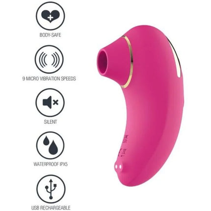 XOCOON - STIMULATOR DER UNENDLICHEN LIEBE FUCHSIA - Druckwellen saugende Vibratoren