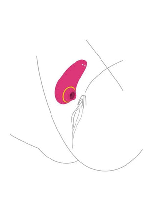XOCOON - STIMULATOR DER UNENDLICHEN LIEBE FUCHSIA - Druckwellen saugende Vibratoren