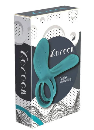 XOCOON - VIBRATORRING FÜR PAARE GRÜN - Penisring für Paare