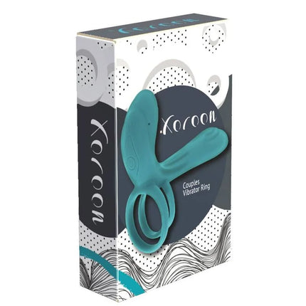 XOCOON - VIBRATORRING FÜR PAARE GRÜN - Penisring für Paare