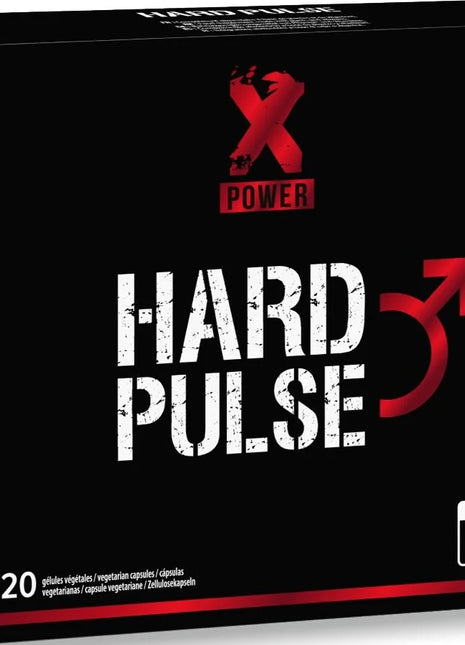 XPOWER – HARD PULSE EXPRESS-KUR FÜR 10 TAGE MEHR EREKTION UND AUSDAUER 20 KAPSELN