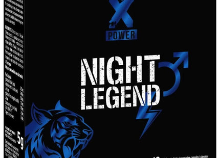 XPOWER – NACHTLEGENDE SCHNELL WIRKSAMES STIMULANZMITTEL FÜR EREKTION UND LEISTUNG 10 KAPSELN