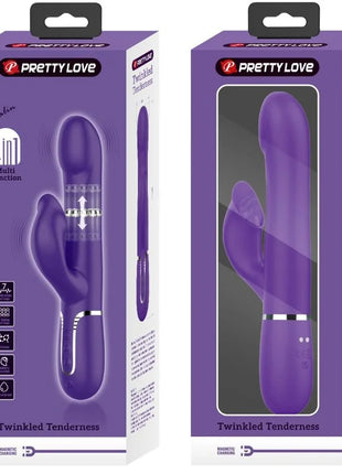 ZALIN RABBIT VIBRATOR 4 IN 1 LILA - Rabbit-Vibratoren