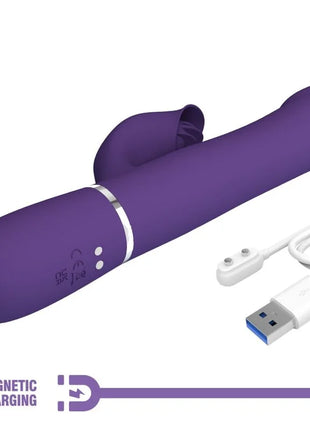 ZALIN RABBIT VIBRATOR 4 IN 1 LILA - Rabbit-Vibratoren