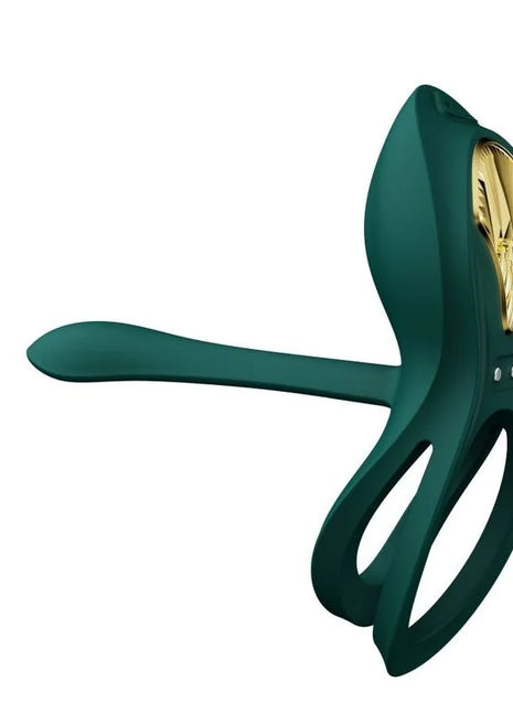 ZALO - BAYEK VIBRIERENDER PAARRING GRÜN - Penisring für Paare