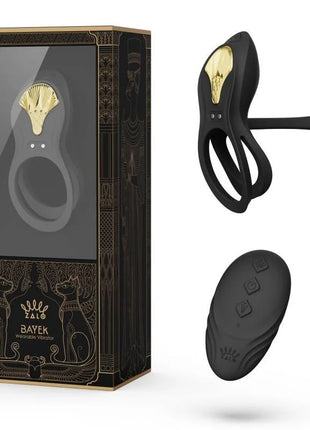 ZALO - BAYEK VIBRIERENDER PAARRING SCHWARZ - Penisring für Paare