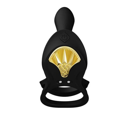 ZALO - BAYEK VIBRIERENDER PAARRING SCHWARZ - Penisring für Paare