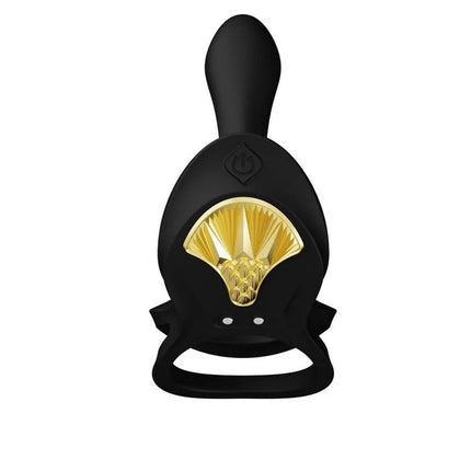 ZALO - BAYEK VIBRIERENDER PAARRING SCHWARZ - Penisring für Paare