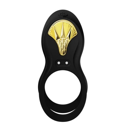 ZALO - BAYEK VIBRIERENDER PAARRING SCHWARZ - Penisring für Paare