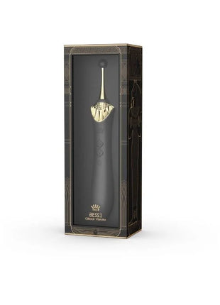 ZALO - BESS 2 CLITORAL MASSAGER BLACK - HI-TECH Vibrator