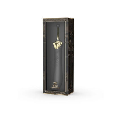 ZALO - BESS 2 CLITORAL MASSAGER BLACK - HI-TECH Vibrator