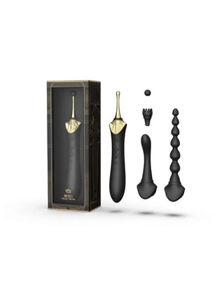 ZALO - BESS 2 CLITORAL MASSAGER BLACK - HI-TECH Vibrator