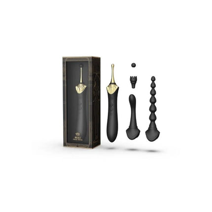 ZALO - BESS 2 CLITORAL MASSAGER BLACK - HI-TECH Vibrator
