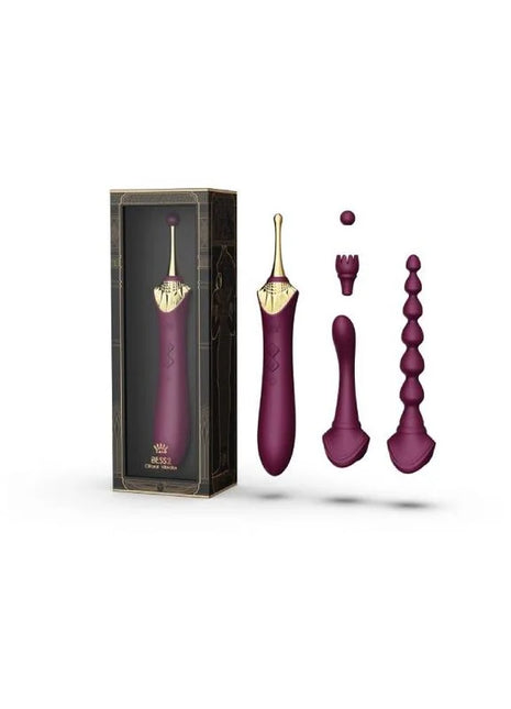 ZALO - BESS 2 CLITORAL MASSAGER PURPLE - HI-TECH Vibrator
