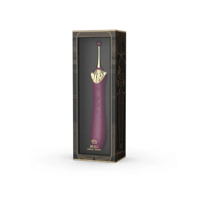 ZALO - BESS 2 CLITORAL MASSAGER PURPLE - HI-TECH Vibrator
