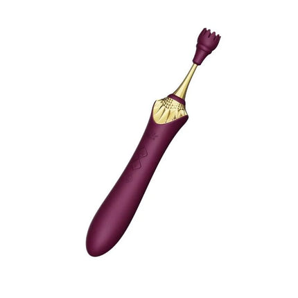 ZALO - BESS 2 CLITORAL MASSAGER PURPLE - HI-TECH Vibrator