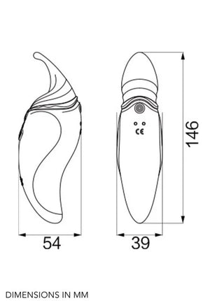 ZALO - HERO PULSE WAVE MASSAGER - Auflegvibrator