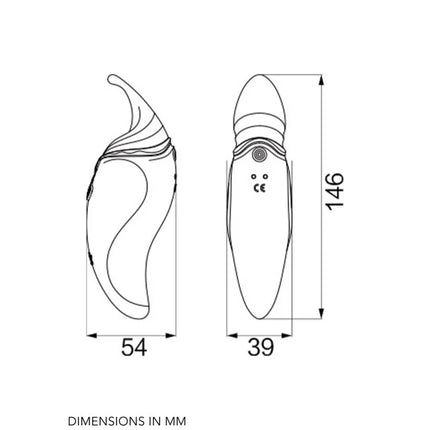 ZALO - HERO PULSE WAVE MASSAGER - Auflegvibrator