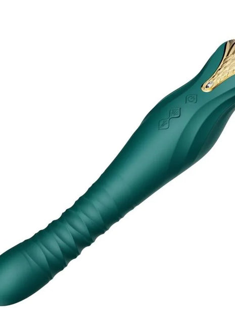 ZALO - KING THRUSTER GRÜN - HI-TECH Vibrator