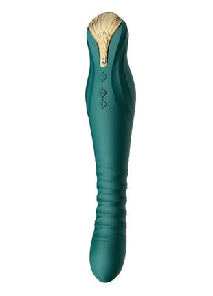 ZALO - KING THRUSTER GRÜN - HI-TECH Vibrator