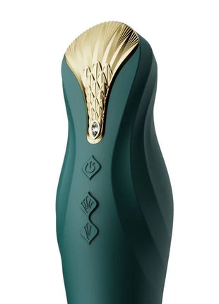 ZALO - KING THRUSTER GRÜN - HI-TECH Vibrator