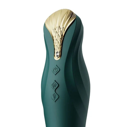 ZALO - KING THRUSTER GRÜN - HI-TECH Vibrator