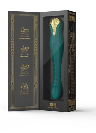 ZALO - KING THRUSTER GRÜN - HI-TECH Vibrator