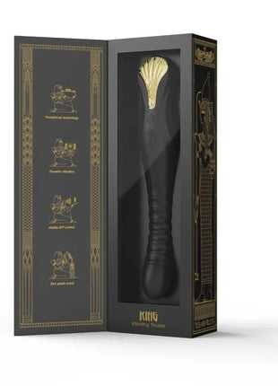 ZALO - KING THRUSTER SCHWARZ - HI-TECH Vibrator