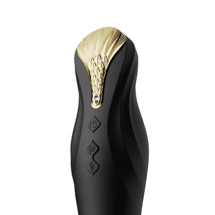 ZALO - KING THRUSTER SCHWARZ - HI-TECH Vibrator