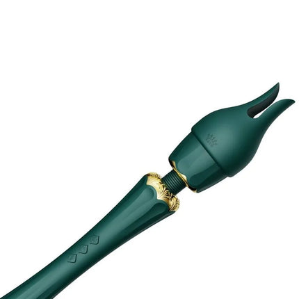 ZALO - KYRO ZAUBERSTAB GRÜN - Wand-Vibrator