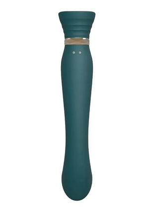 ZALO - QUEEN G-SPOT PULS WAVE VIBE GRÜN - HI-TECH Vibrator