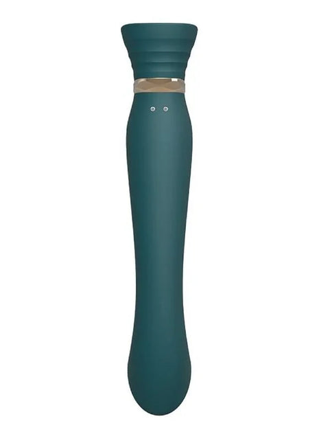 ZALO - QUEEN G-SPOT PULS WAVE VIBE GRÜN - HI-TECH Vibrator