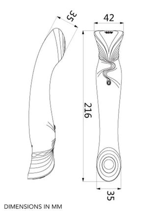 ZALO - QUEEN G-SPOT PULS WAVE VIBE GRÜN - HI-TECH Vibrator