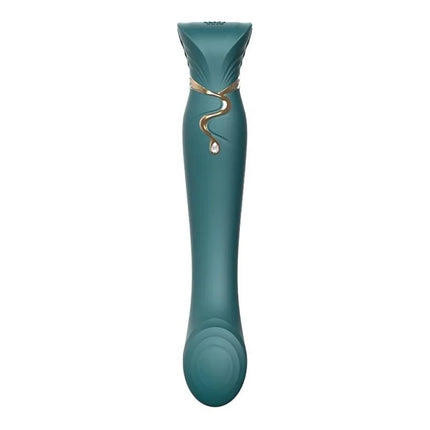 ZALO - QUEEN G-SPOT PULS WAVE VIBE GRÜN - HI-TECH Vibrator